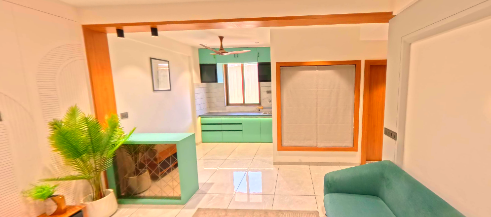 Residential interior 360 virtual tour